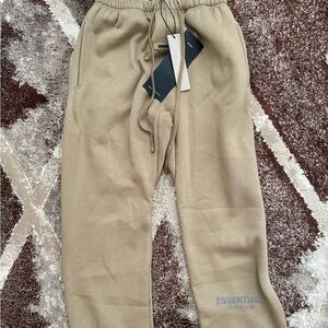 Fear of God Essentials Beige Sweatpants
